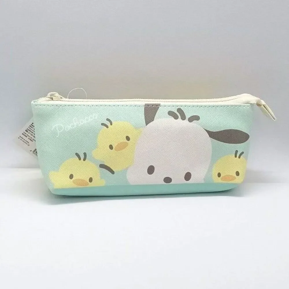 Sanrio pompompurin and pochacco pencil case